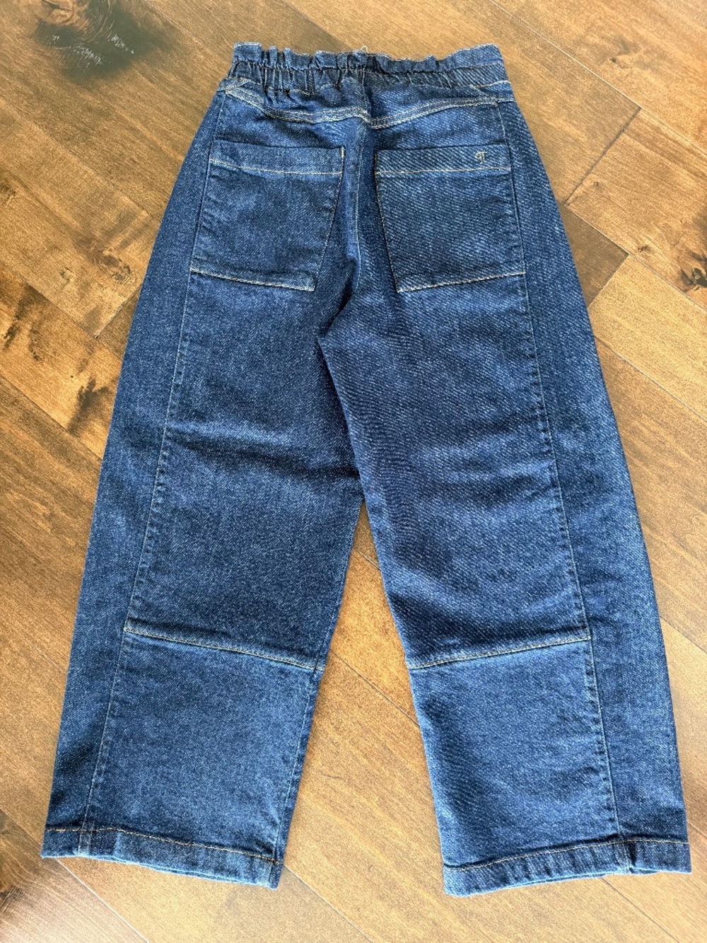Pilcro barrel pants, Size XS, Vintage Rich Wash - Picture 3 of 4
